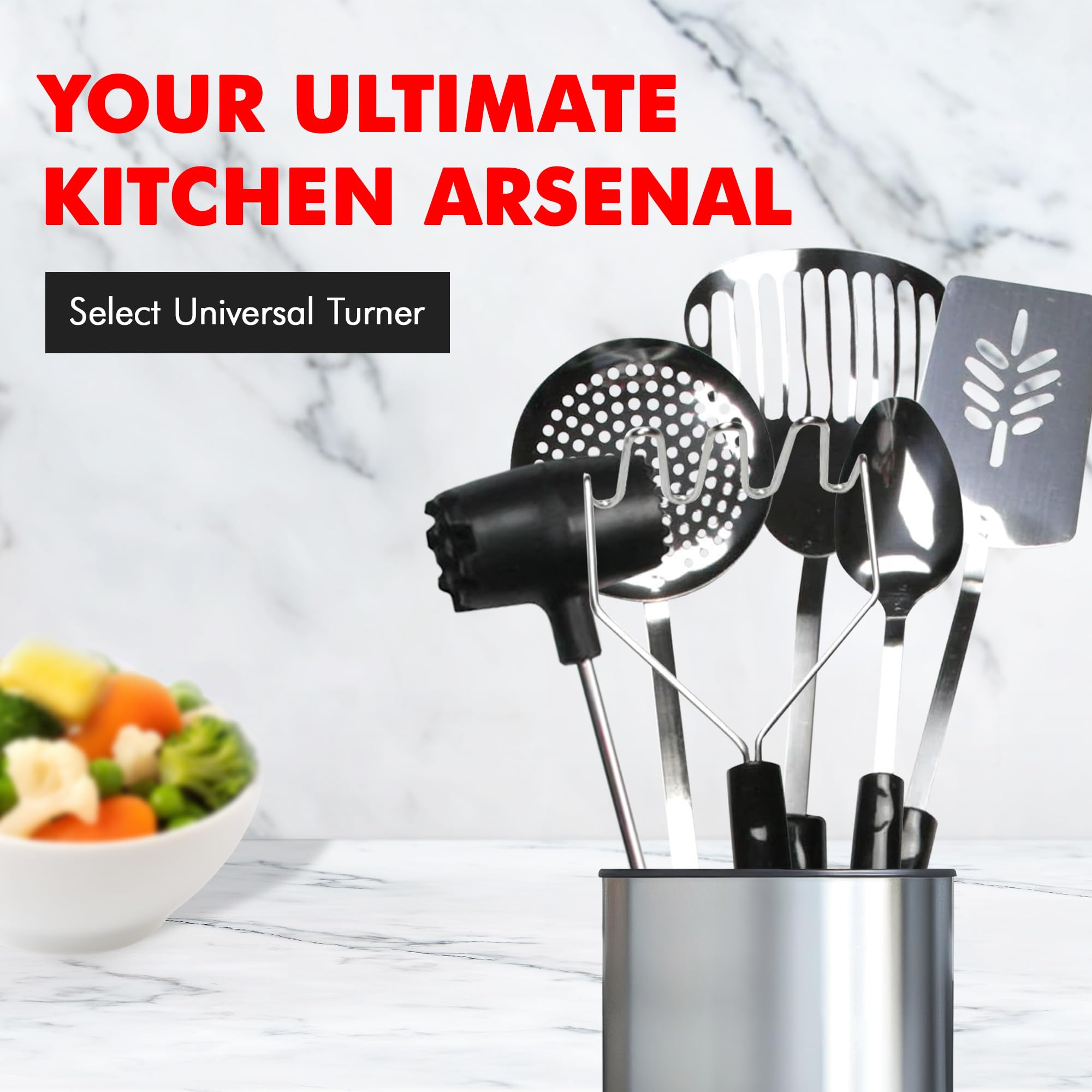 Amazon.com: Chef Craft Select Turner/Spatula, 14 inch, Stainless